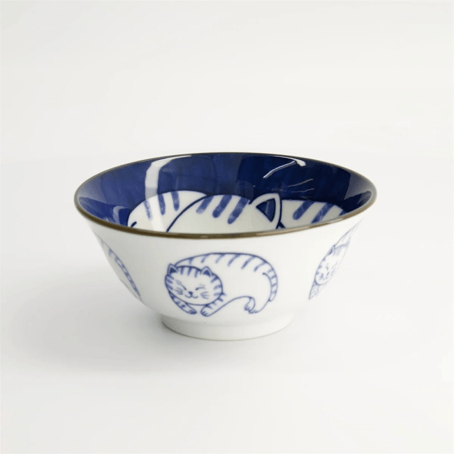 Kawaii Tayo Ramen Kom Kat Neko 19.8x7.5cm