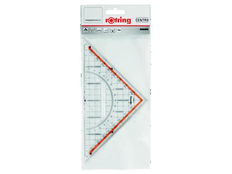 Rotring Geodreieck/Dreieck 23 cm Zeichen Dreieck