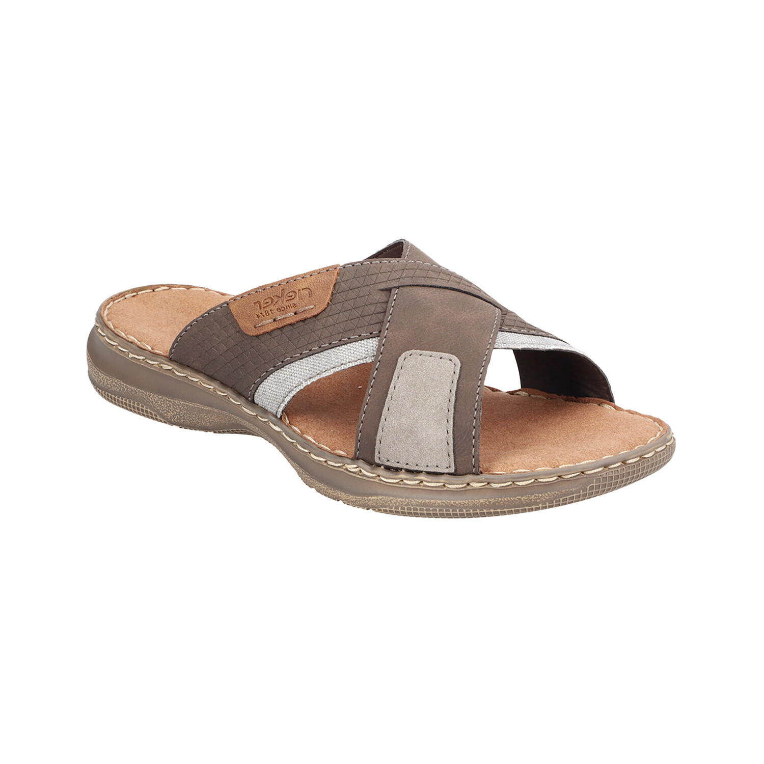 RIEKER Pantolette für Herren aus Softmaterial