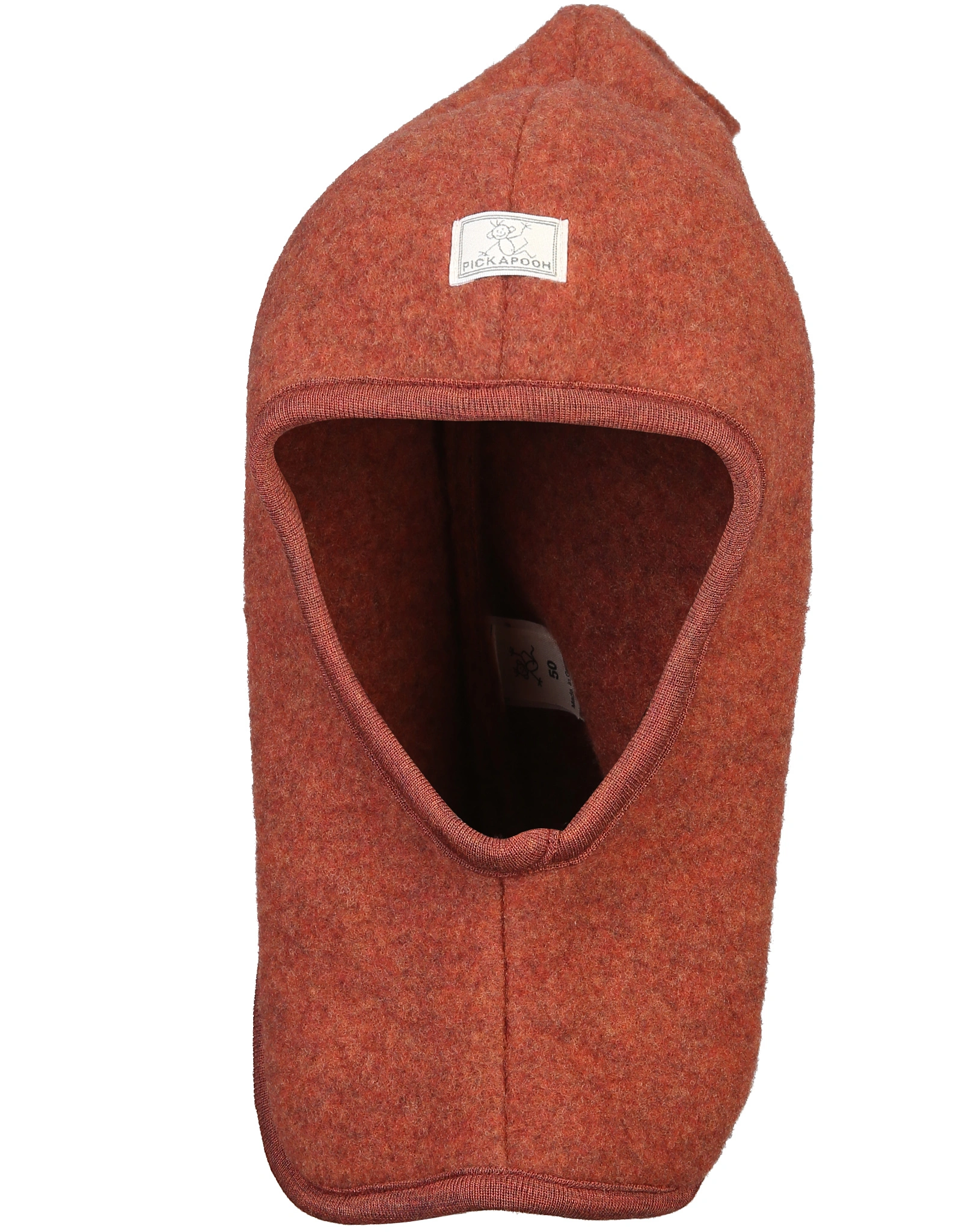 Schlupfmütze MARA WOLLFLEECE in redwood