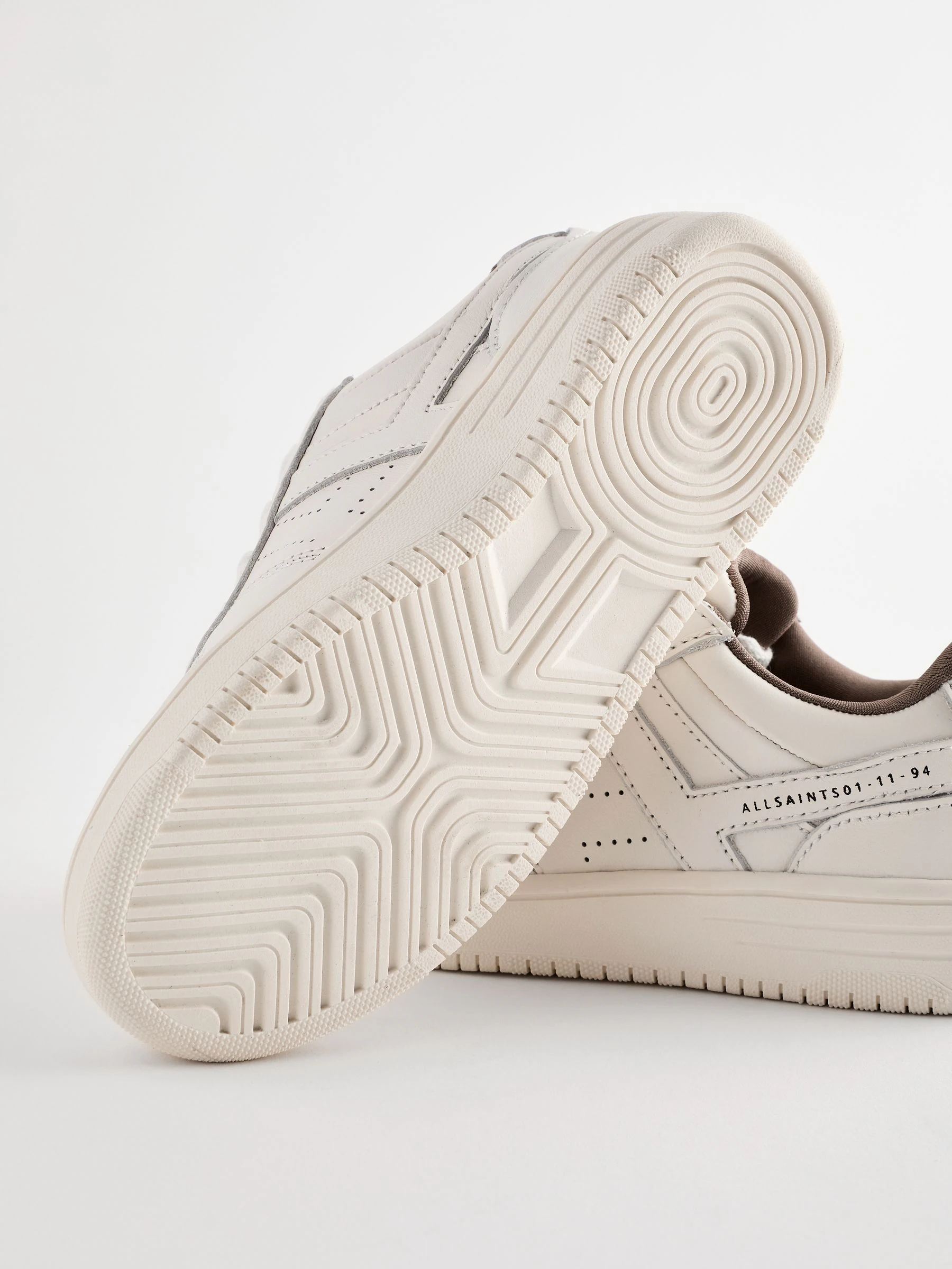 smALLSAINTS Vix lage leren sneakers met ronde neus