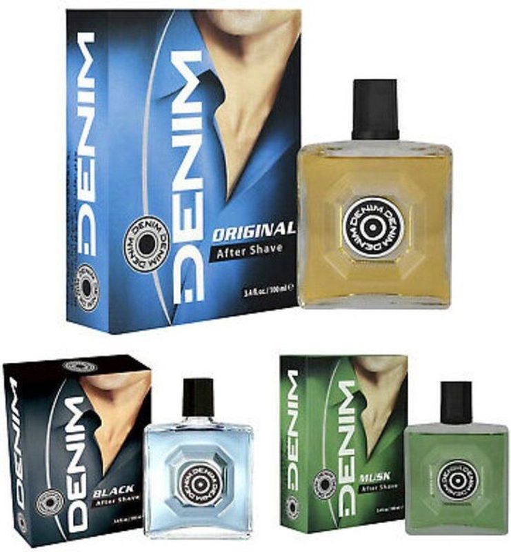 Denim - After Shave MIX - 3 x 100 ml - Black / Musk / Original