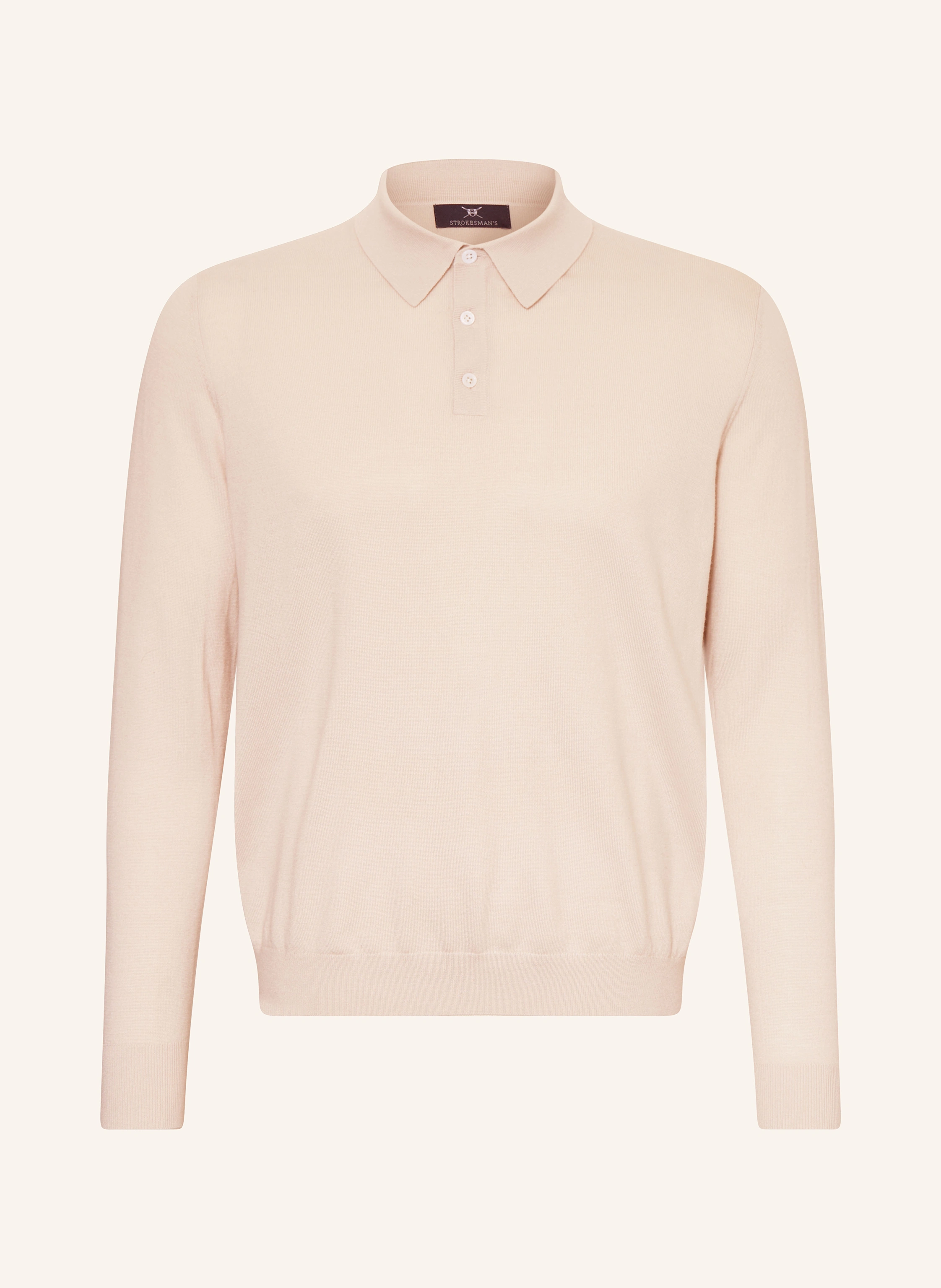 STROKESMAN'S Strick-Poloshirt