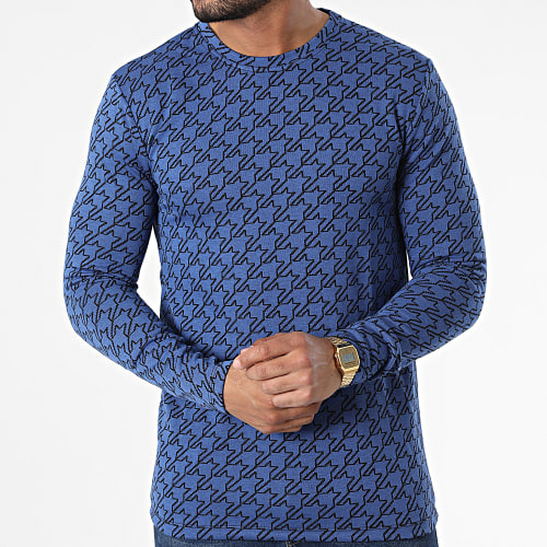 Tee Shirt Manches Longues X Bleu Roi