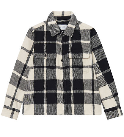 Les Deux Hemd - Joseph Check - Black/Ivory