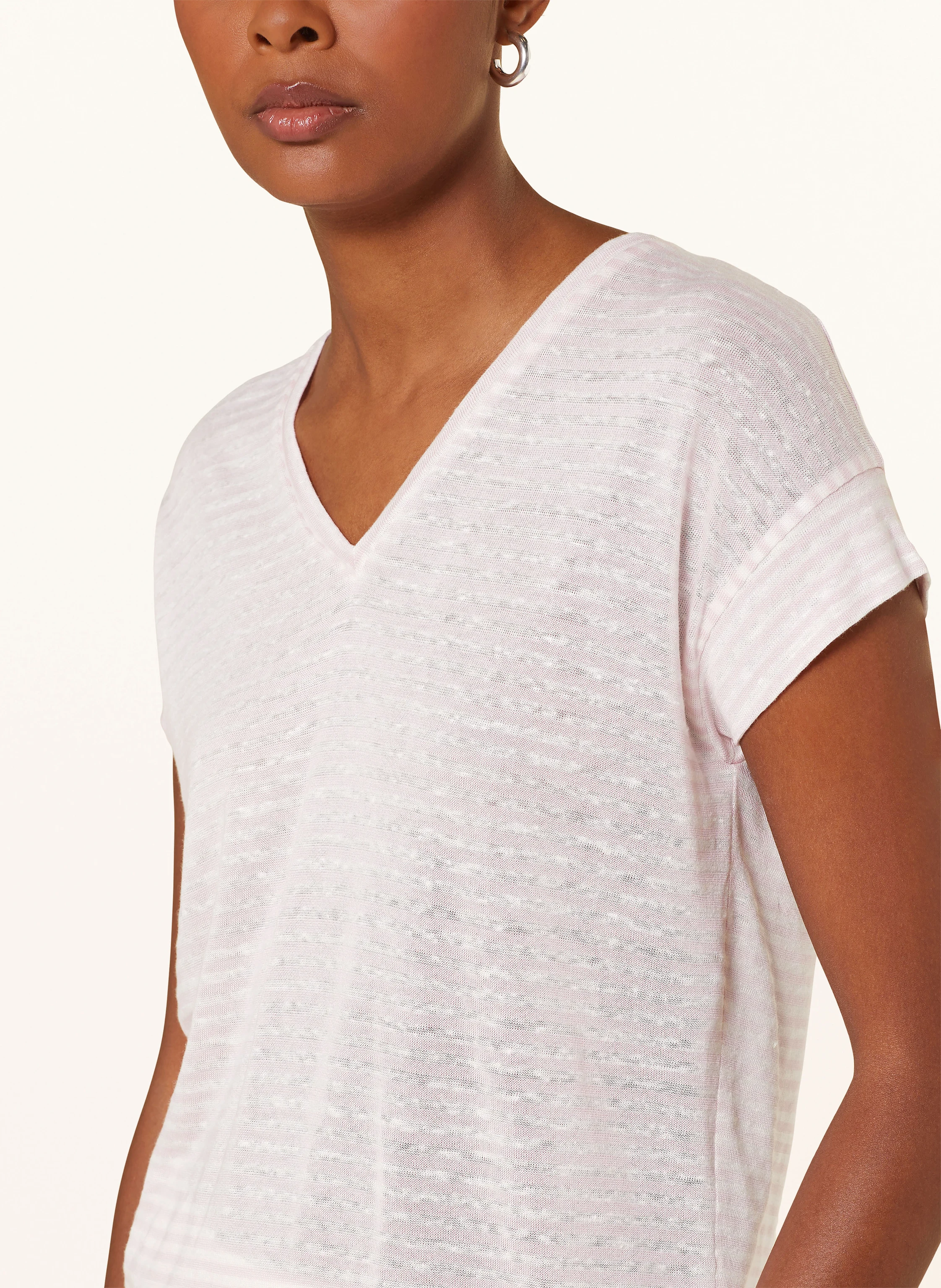 CINQUE T-Shirt CITICKI mit Leinen
