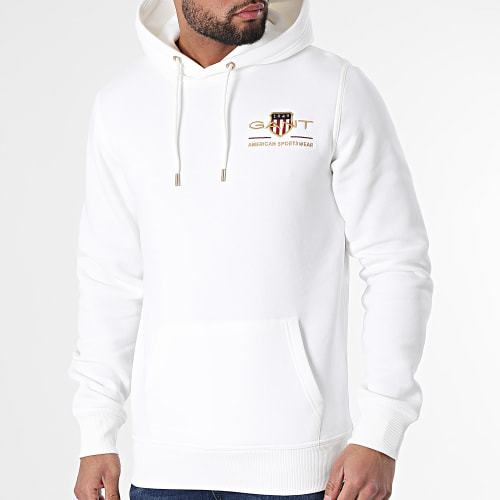 Sweat Capuche Medium Archive Shield 2047076 Blanc