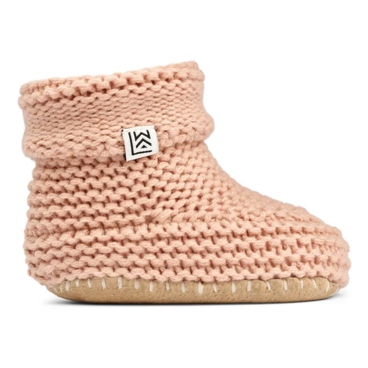 Liewood Chaussons Laine Recyclée Vigge | Rose