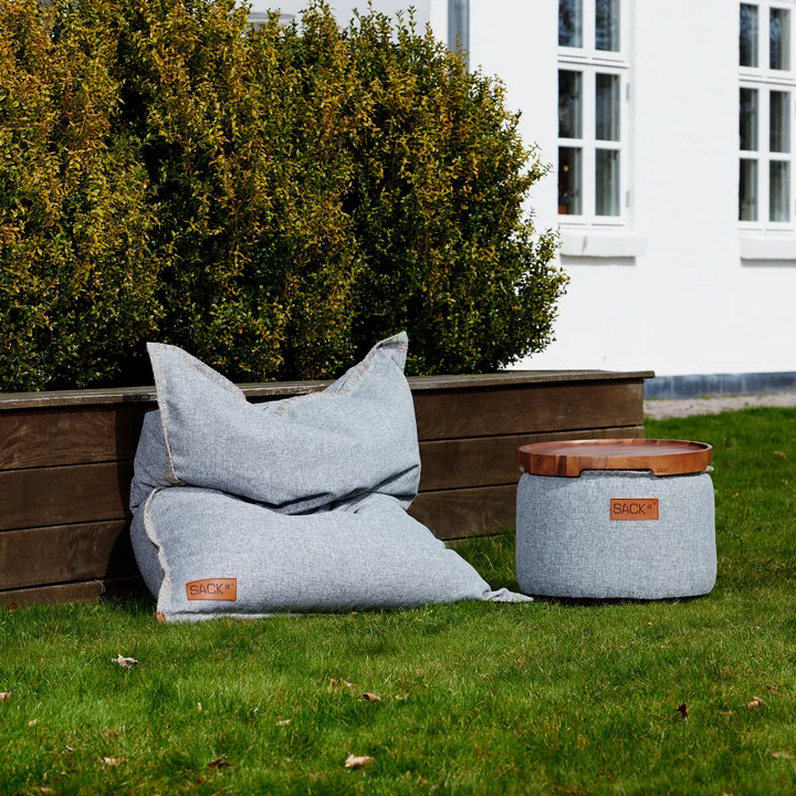 SACK it - SQUARE it Cobana Outdoor Sitzsack, schwarz