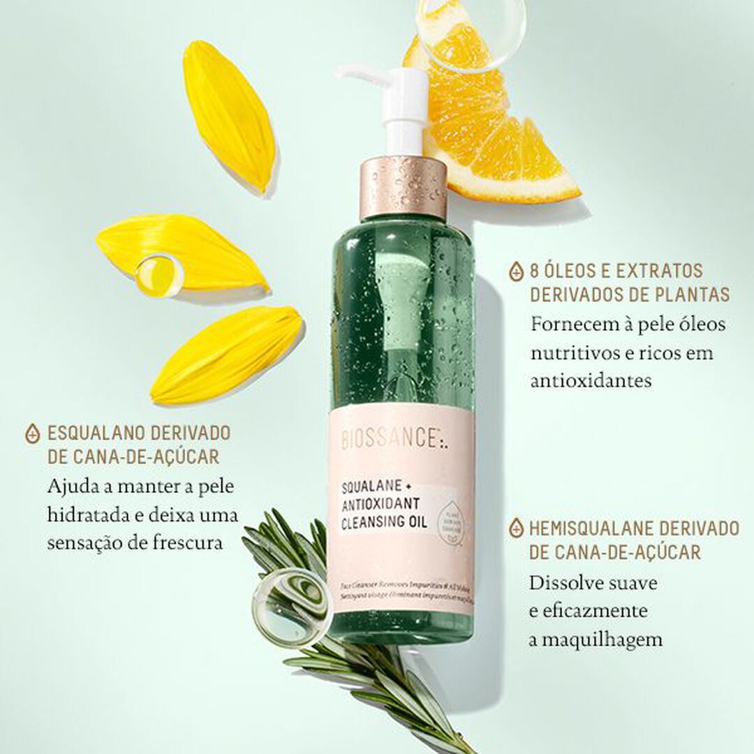 Squalane + Antioxidant Cleansing Oil - 200ml
