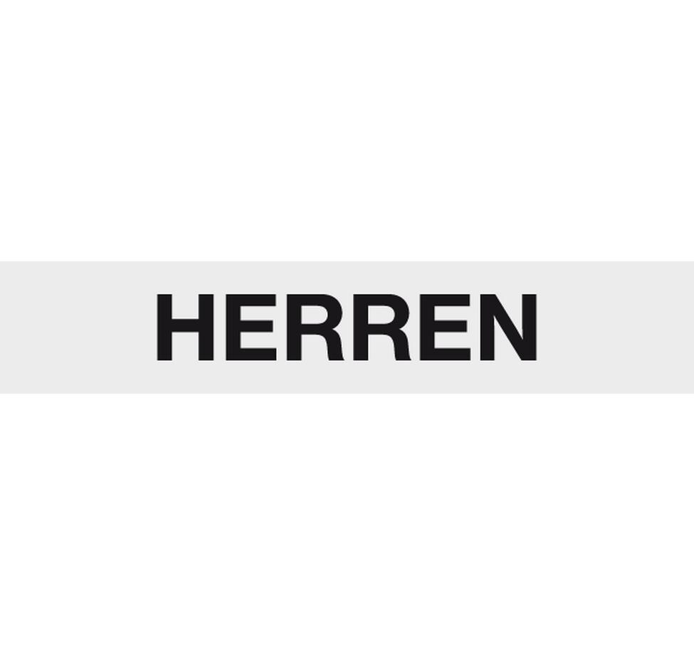 Hinweisschild HerrenHinweisschild aus Aluminium