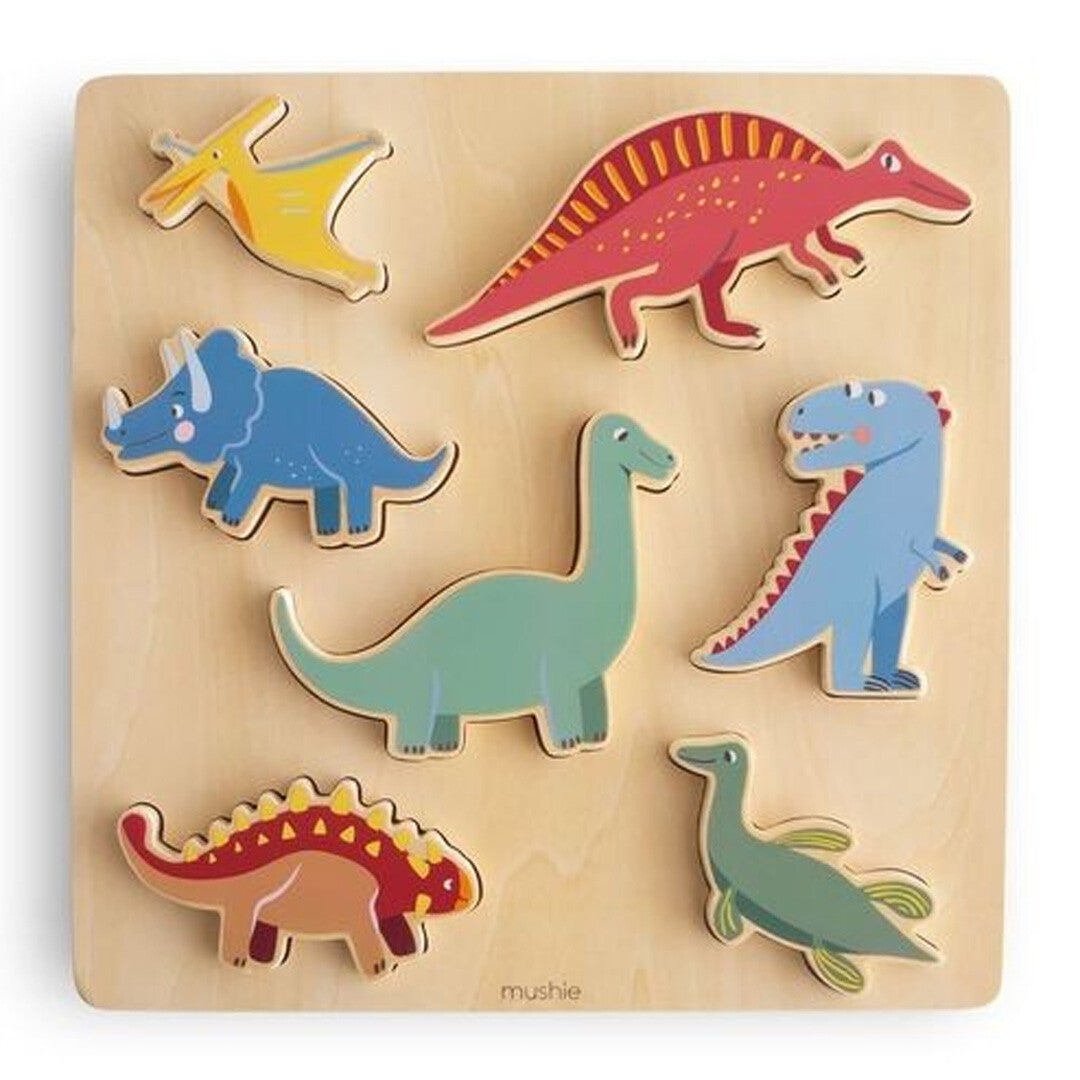 Mushie puzzel - dino