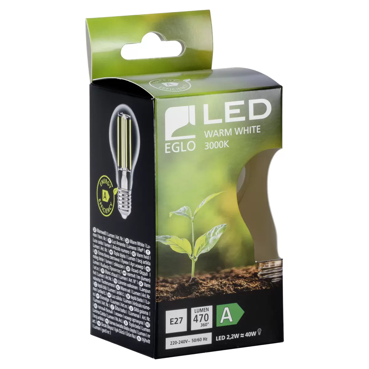 LED-Leuchtmittel LED High Efficiency Transparent