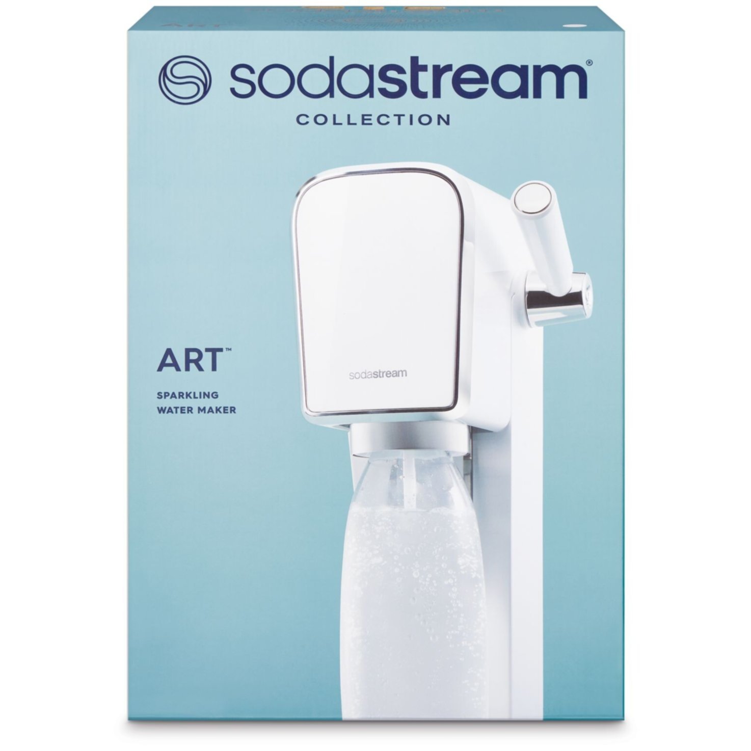 SodaStream ART weiss CQC 60L & Flasche