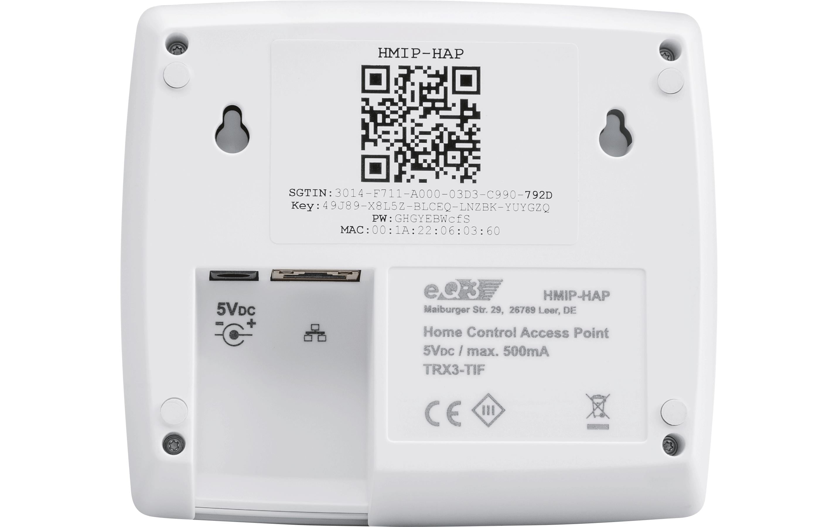 Smart Home Access Point HmIP-HAP - WeissSmarthome Zentrale