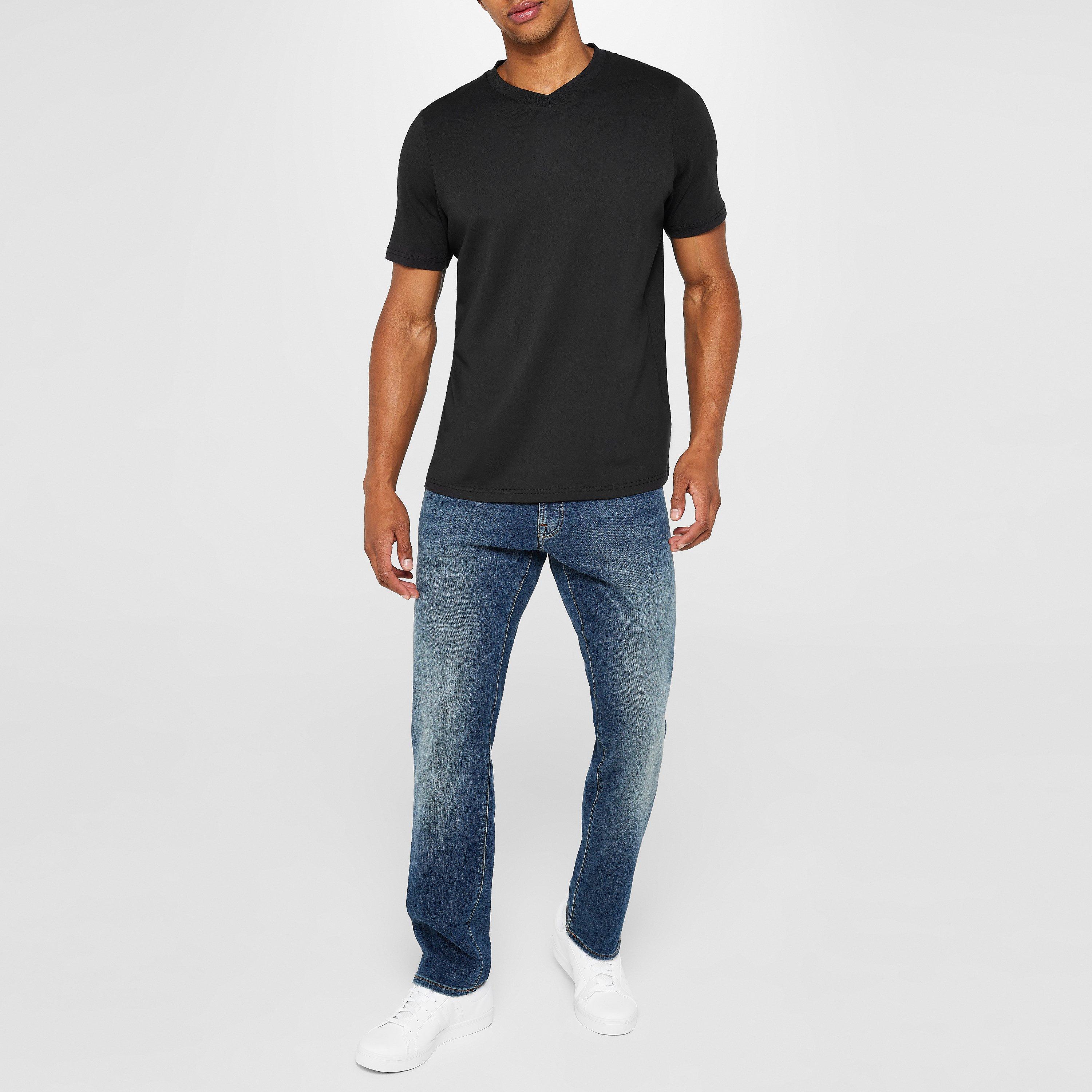 Donnay Three Pack V Neck T Shirt Mens