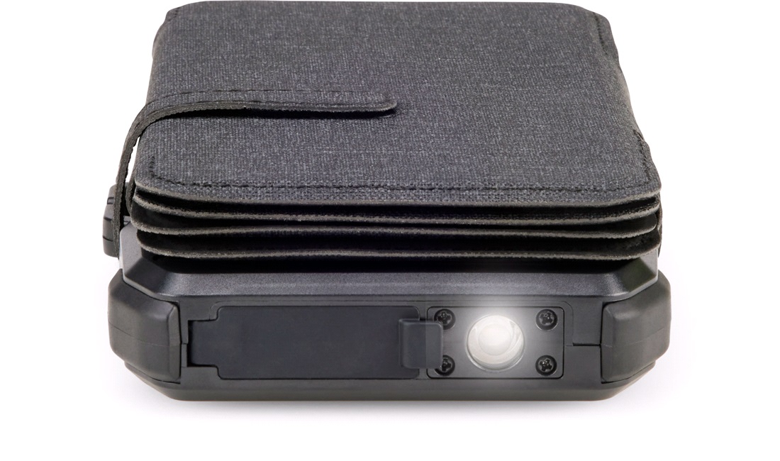 Powerbank 10000 mAh med solcellelader