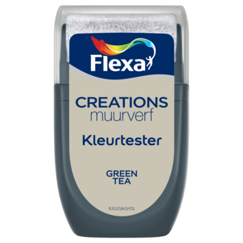 Flexa Creations muurverf Kleurtester Green Tea mat 30ml
