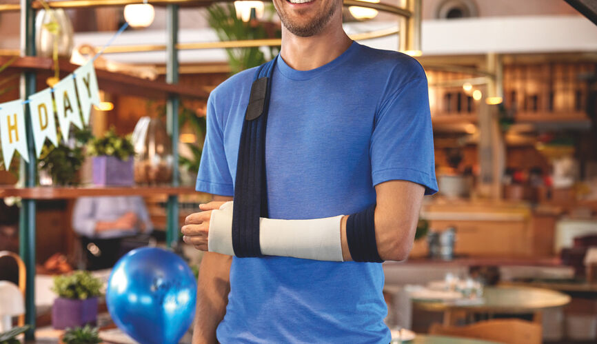 Actimove Sling armslynge 5,5cmx1,9 m 1 stk
