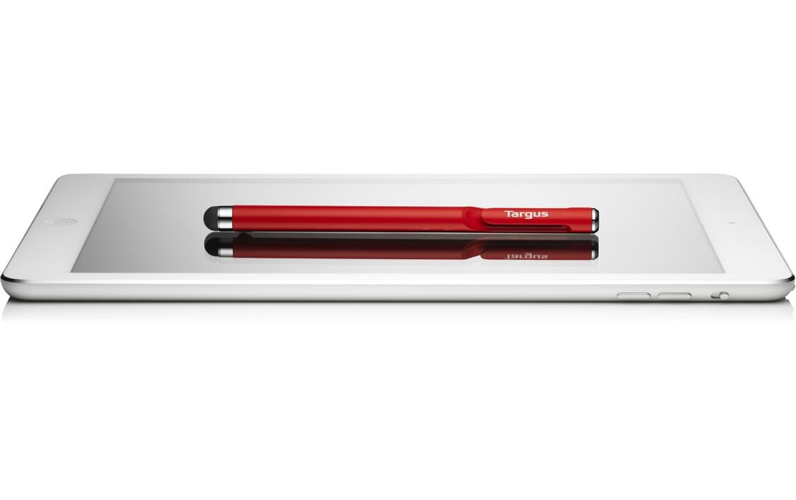 Eingabestift Stylus Embedded Clip RotAntimikrobieller glatter Stift für Smartphones und Touchscreens