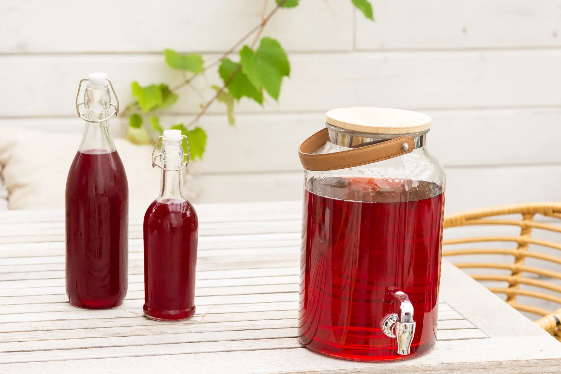 Glassflaske med kork 500 ml