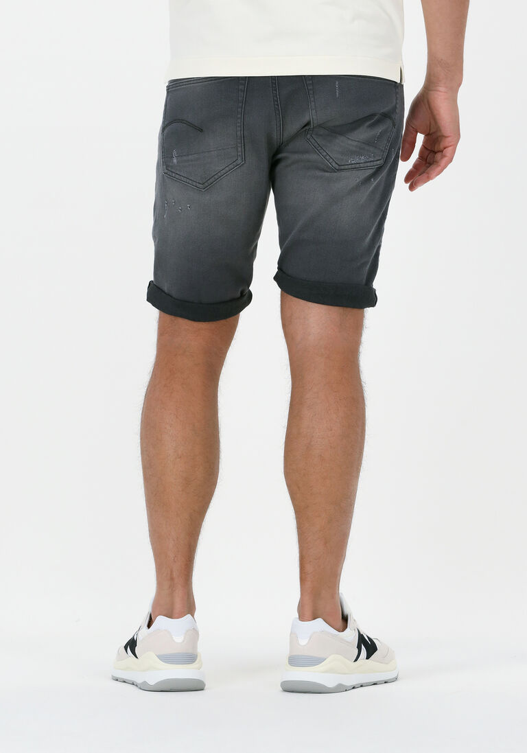 G-STAR RAW grijze g-star raw korte broek 3301 slim short