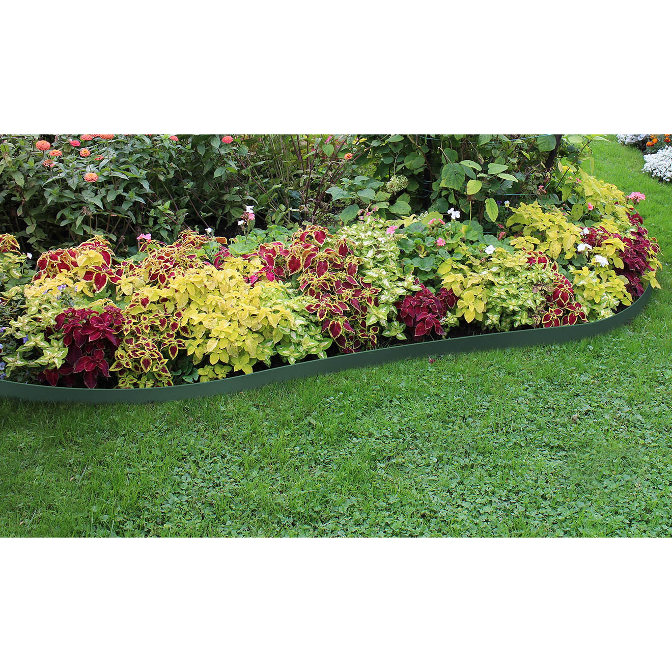 Pratik Garden Bordurette plastique avec piquets grise - 10 m