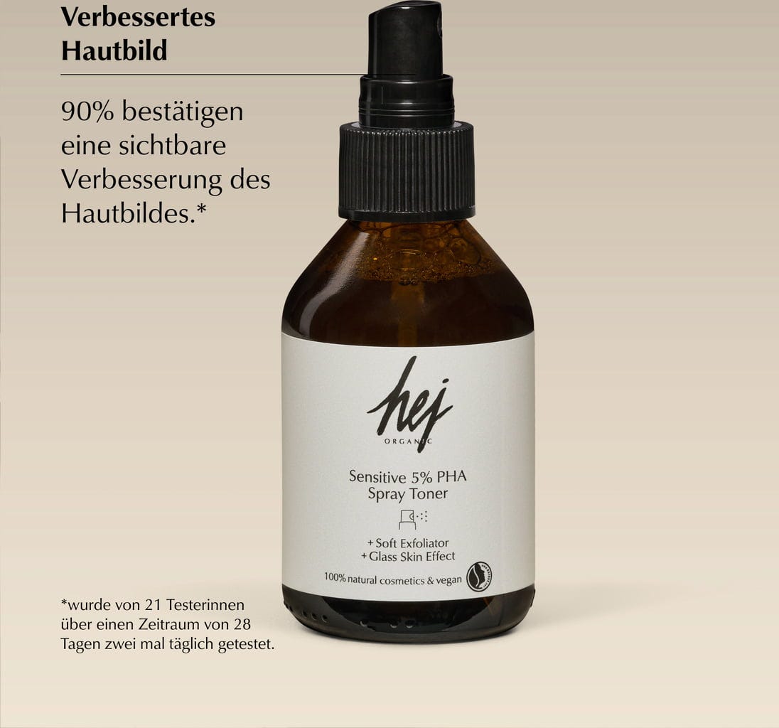 HEJ ORGANIC  Sensitive PHA Face Toner, 100 ml