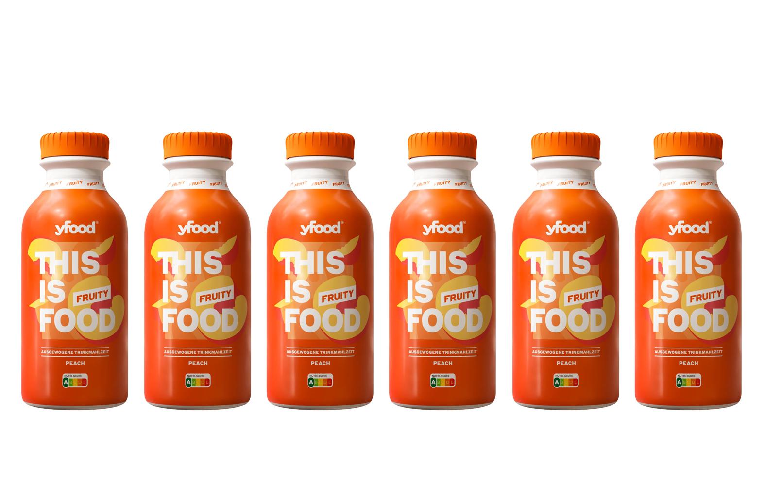 Trinkmahlzeit Fruity Peach 6 x 500 mlGesunde Mahlzeit zum Trinken