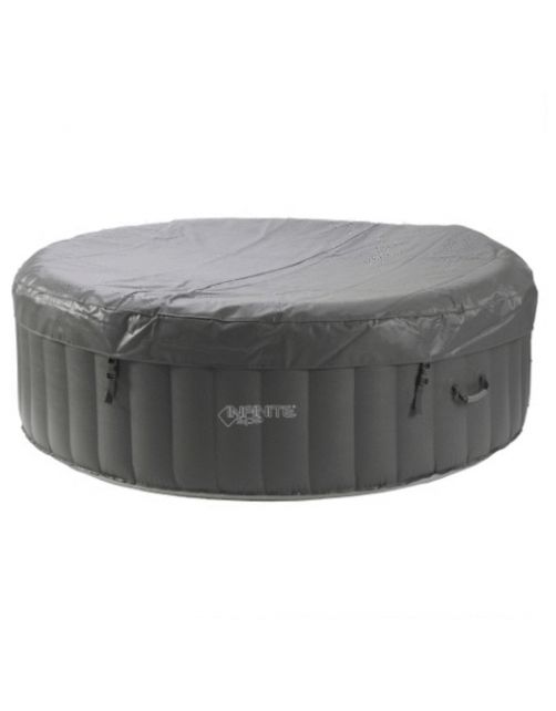 Infinite Opblaasbare Xtra Spa Rond 4 Persoons - Easy Set Baden - 800 l Antraciet Wit