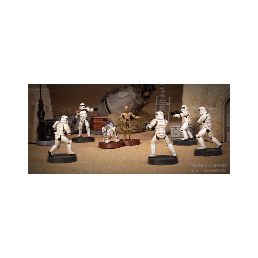 Star Wars : Légion - Capsule de sauvetage écrasée