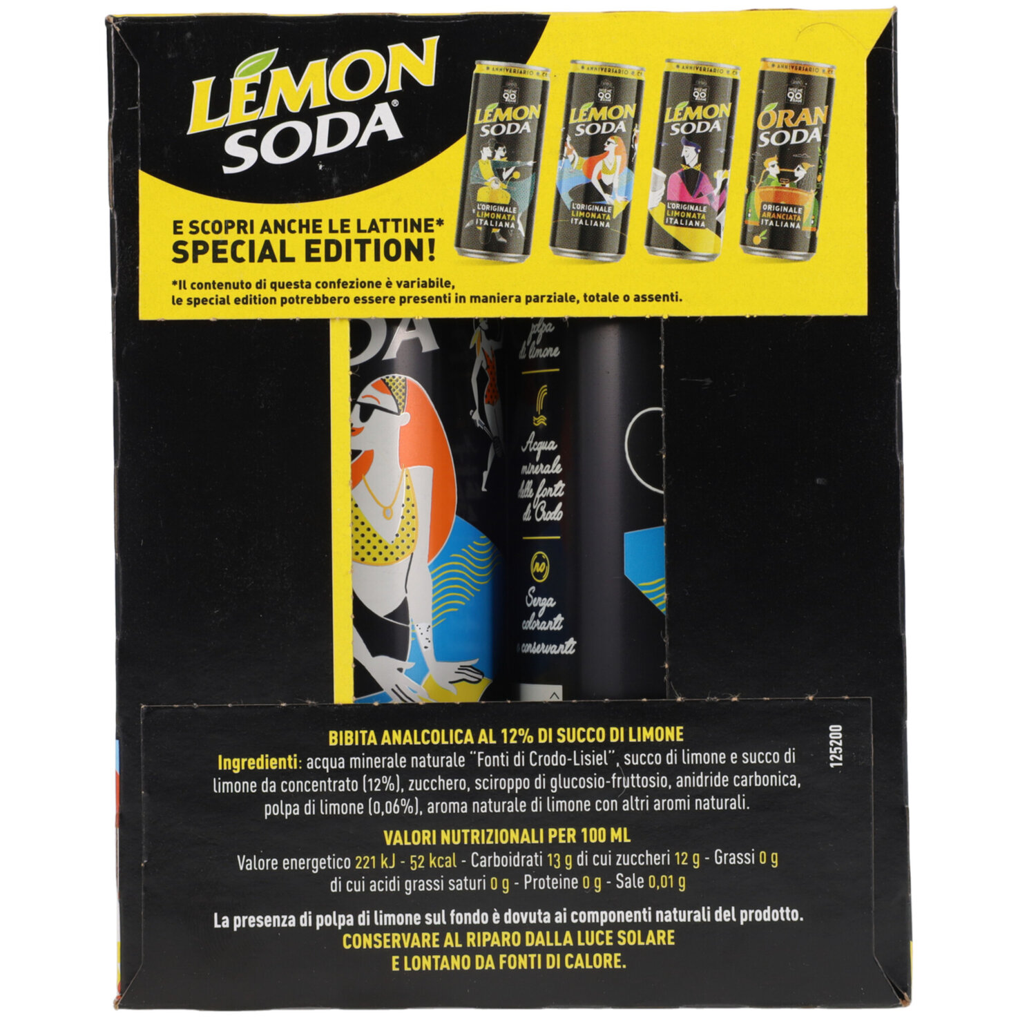 Lemon Soda la Limonata 4x33cl -132cl