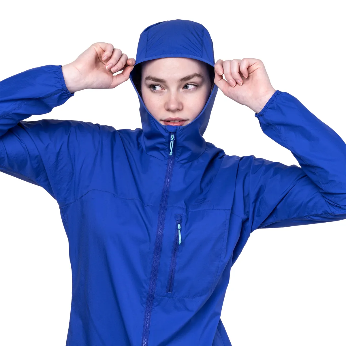 Mountain Equipment Aerofoil Hooded Wmns Jacket Blue Nights