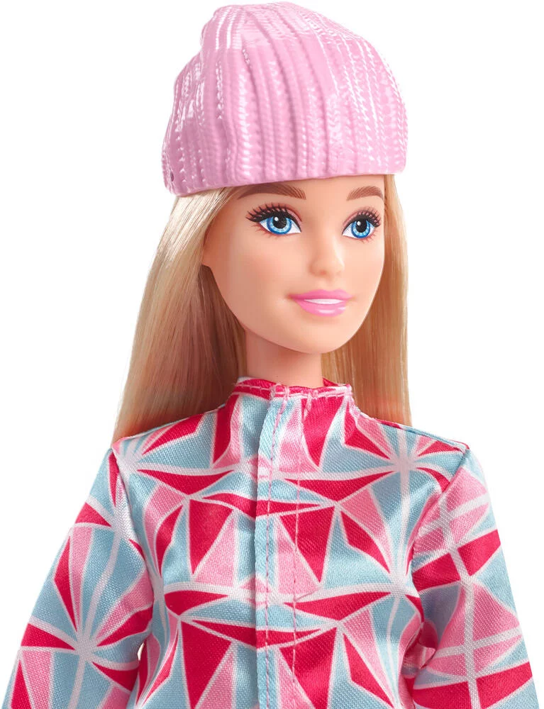 BARBIE POUPEE SNOWBOARDEUSE 30 CM