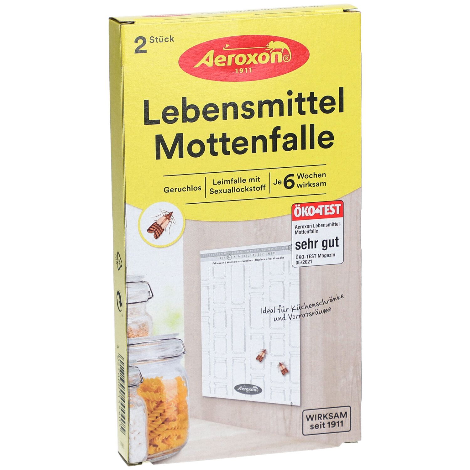 Aeroxon® Lebensmittelmotten-Falle Gegen Motten