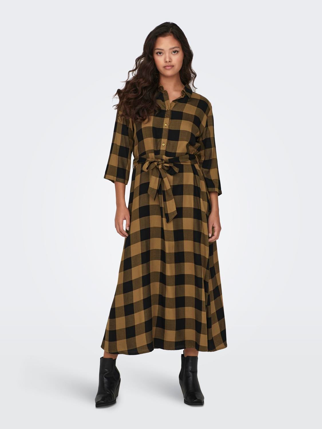 JDYSTAY Langes Kleid Toasted Coconut