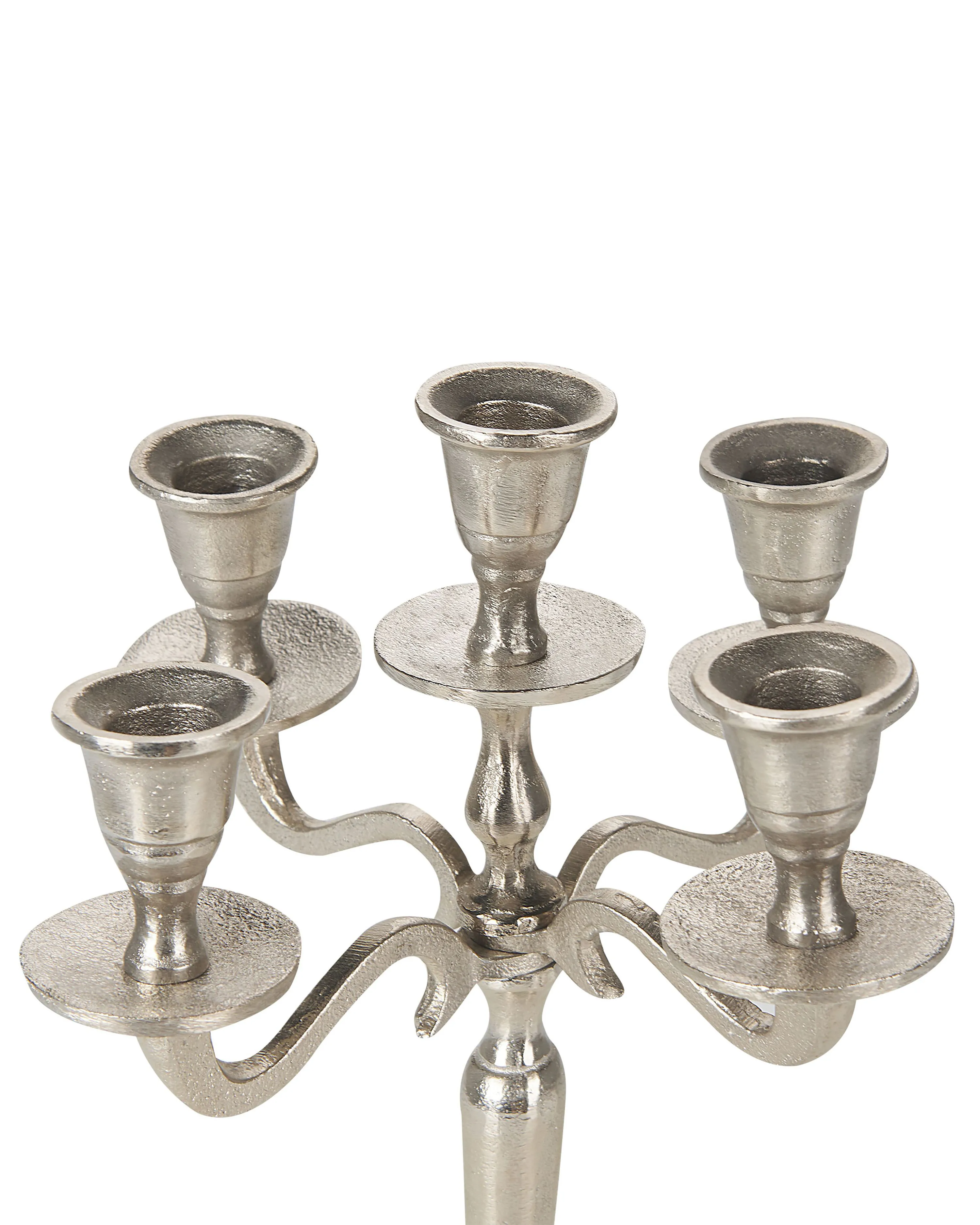 Kaarshouder PETRA Metaal 35 cm Zilver