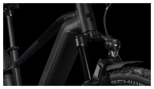 VTT Électrique Semi-Rigide Cube Reaction Hybrid SLX 750 Allroad Shimano Deore/XT 12V 750 Wh 27.5'' Noir Reflex
