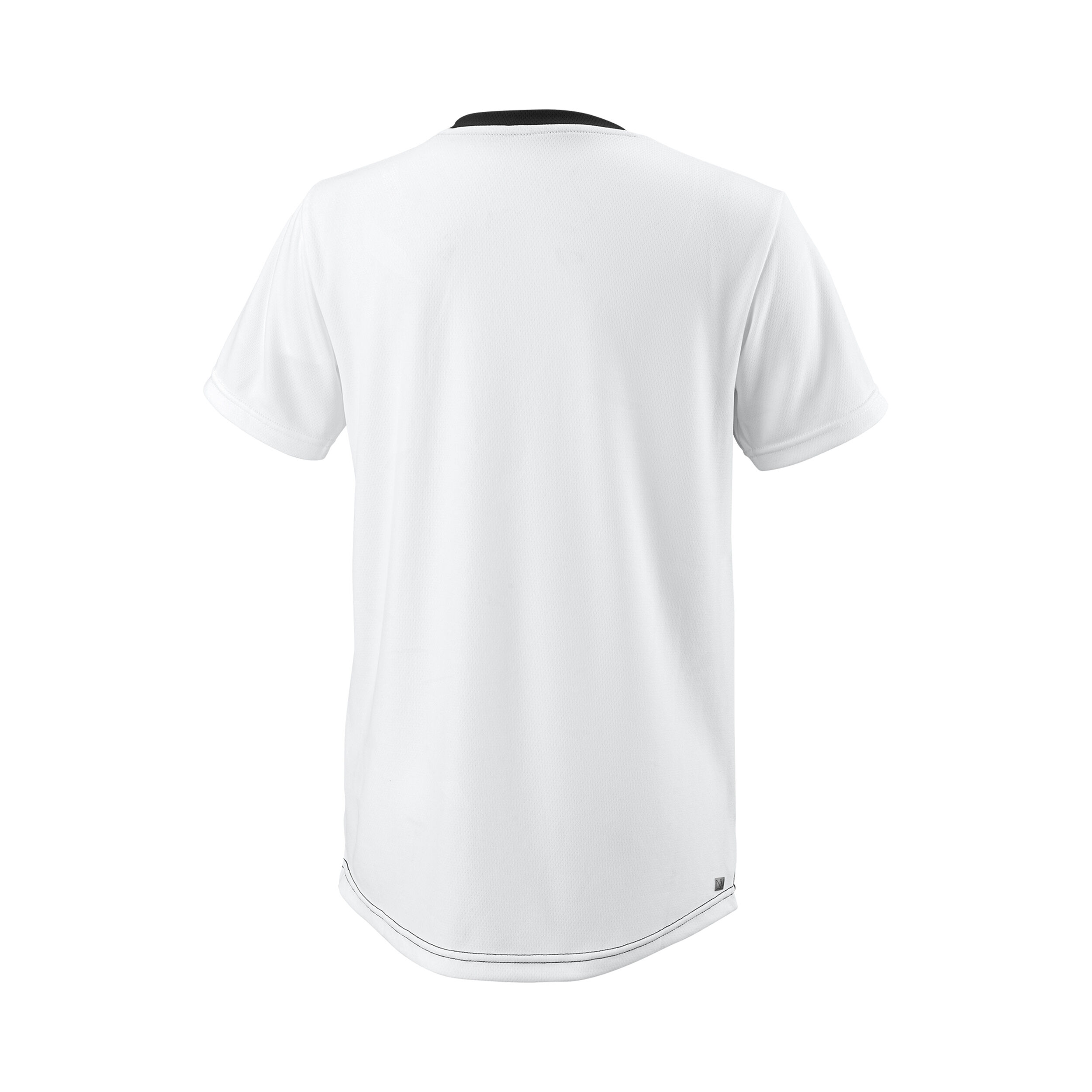 Wilson Team T-shirt Garçons - Noir , Blanc