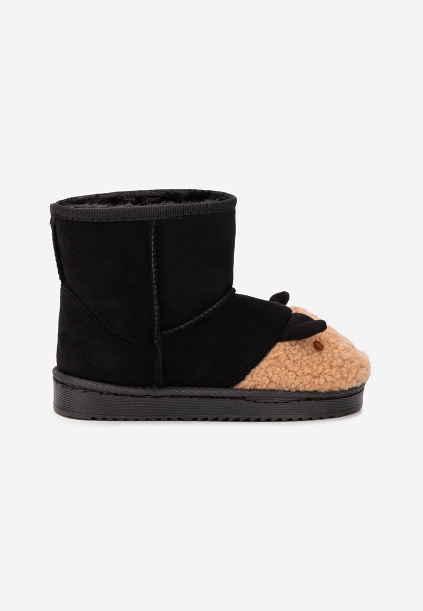 Bottes pour enfants noires Woolf