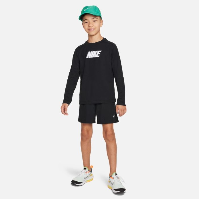 Nike Junior Trøjer Dri-FIT Multi+ Long Sleeve Tee Sort