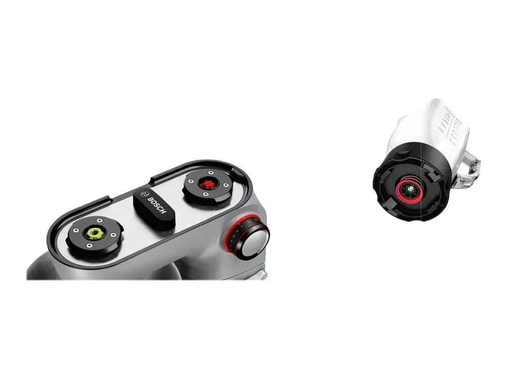 Bosch OptiMUM MUM9AX5S00 - Køkkenmaskine - 1500 W - sølv/sort