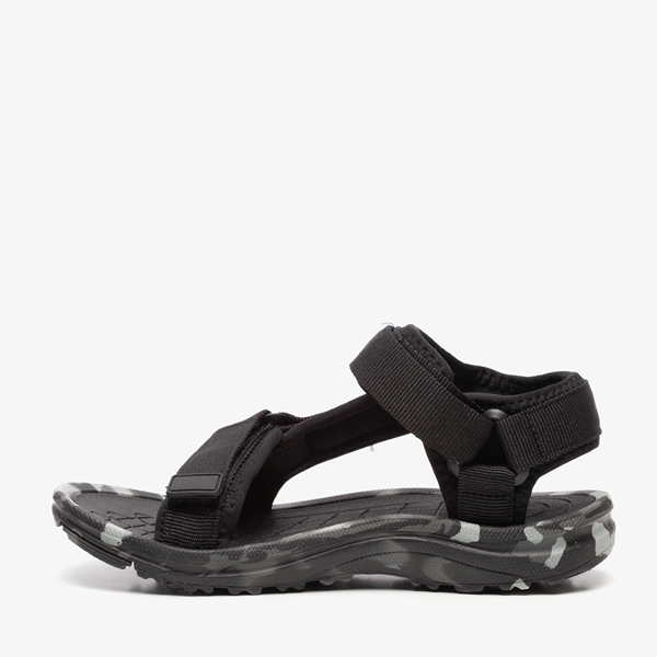 Blue Box jongens sandalen zwart met camouflage