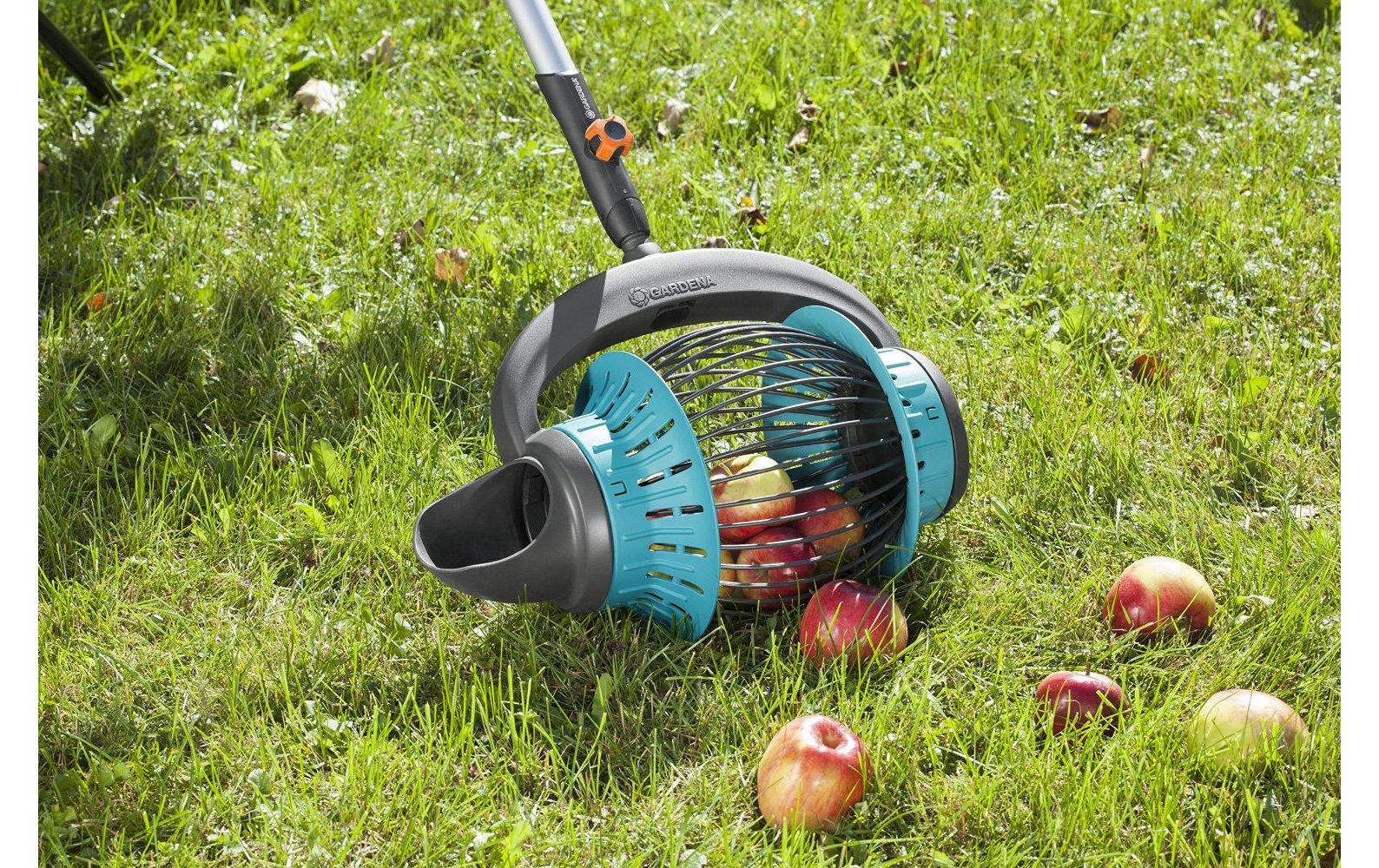 Rollsammler CombisystemZum Auflesen von Früchten und Fallobst