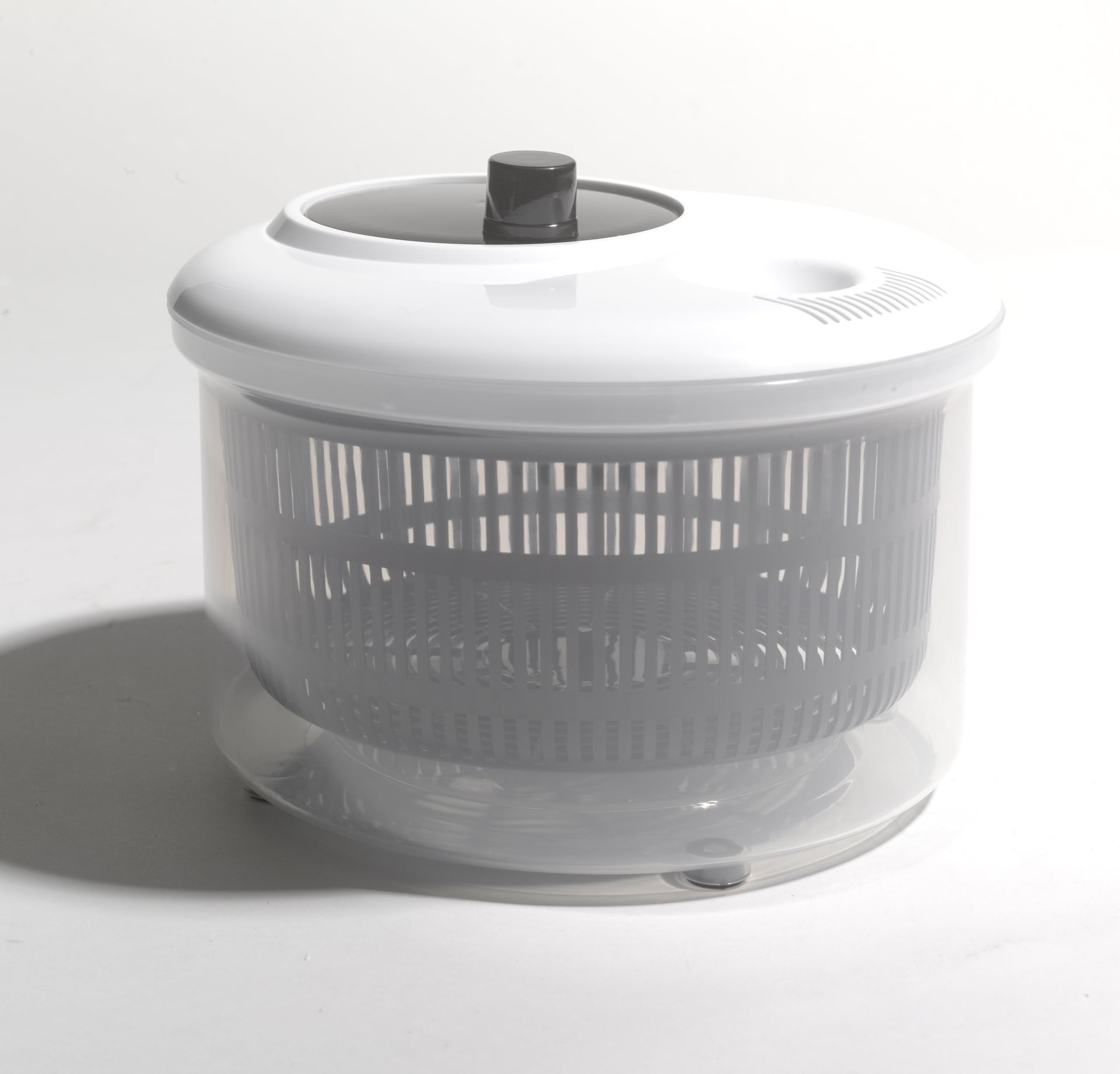 casaNOVA Salatschleuder 22,5 cm Kunststoff grau