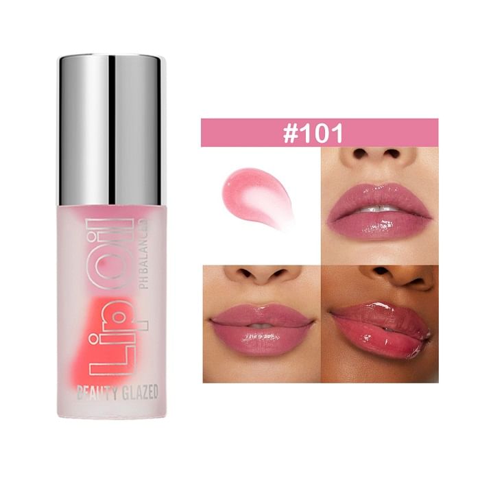 BEAUTY GLAZED - pH-gebalanceerde lipolie - 3 soorten