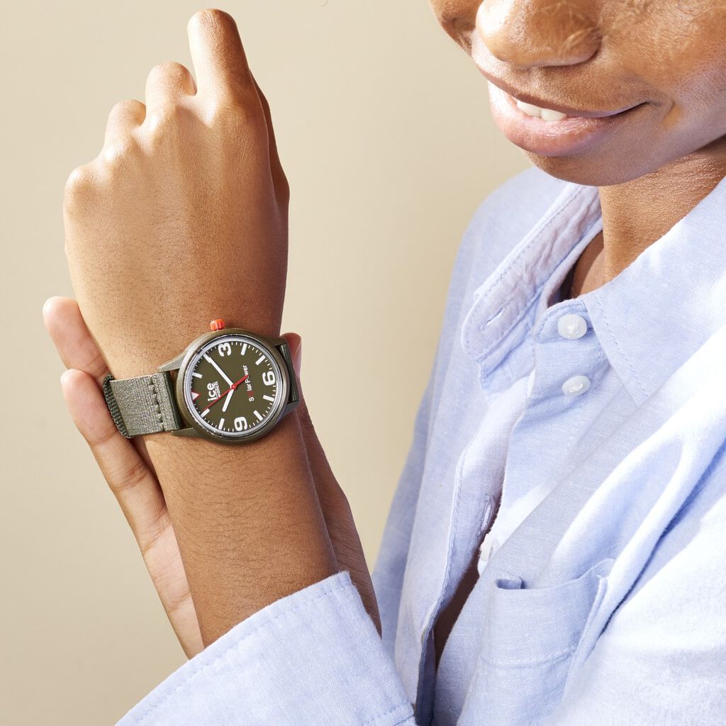Montre Ice Watch Ice Solar Power Kaki