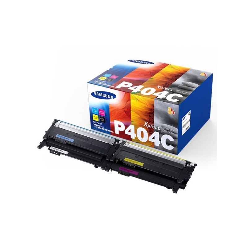 HP CLT-P404C Toner Multipack, cyan, gelb, magenta, schwarz
