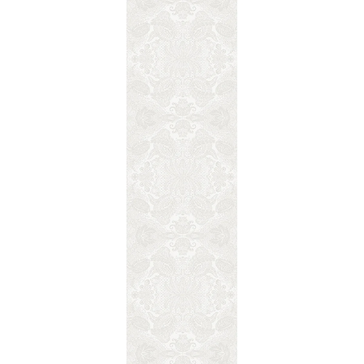 Chemin de table pur coton blanc 55X180 Garnier Thiebaut