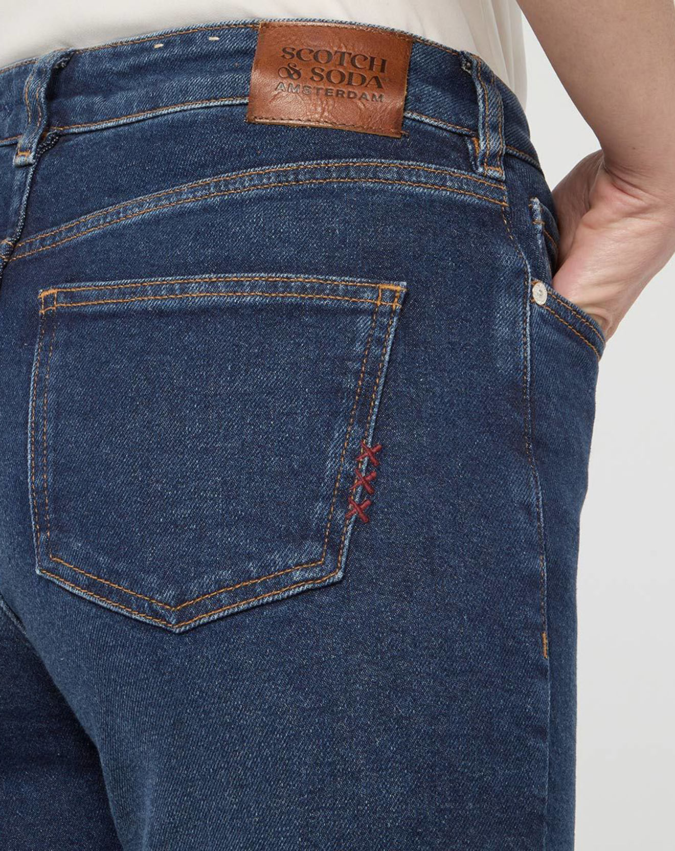 Scotch & Soda Jean Slim Fit High Five bleu